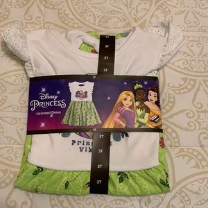NWT Disney Princess 3T cotton dress